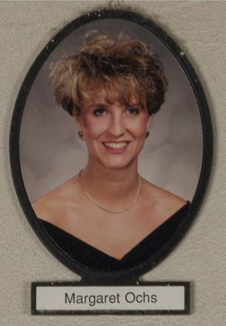 Delta Mu Chapter Composite Detail, Margaret Ochs, 1993-1994
