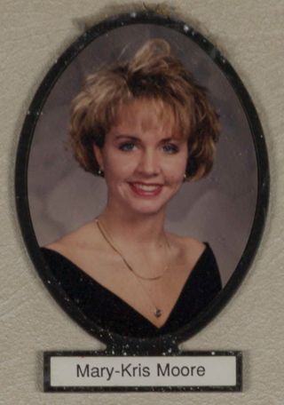 Delta Mu Chapter Composite Detail, Mary-Kris Moore, 1993-1994