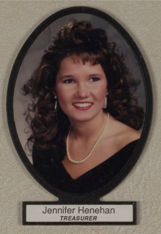 Delta Mu Chapter Composite Detail, Jennifer Henehan, 1993-1994