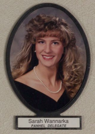 Delta Mu Chapter Composite Detail, Sarah Wannarka, 1993-1994