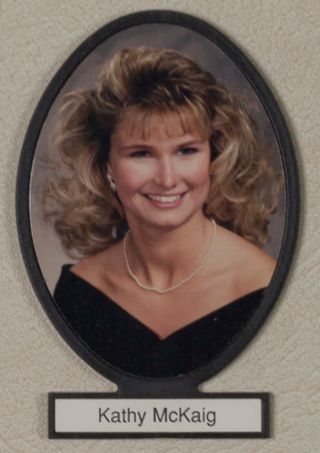 Delta Mu Chapter Composite Detail, Kathy McKaig, 1993-1994