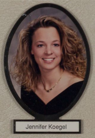 Delta Mu Chapter Composite Detail, Jennifer Koegel, 1993-1994