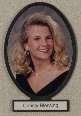 Delta Mu Chapter Composite Detail, Christy Blessing, 1993-1994