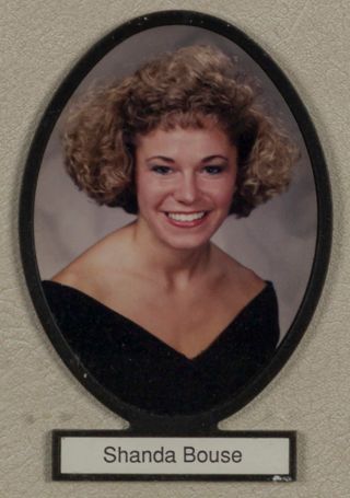 Delta Mu Chapter Composite Detail, Shanda Bouse, 1993-1994