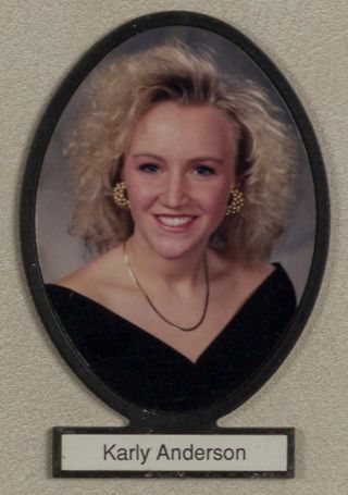 Delta Mu Chapter Composite Detail, Karly Anderson, 1993-1994