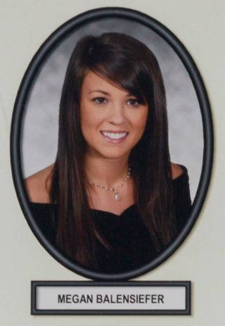 Delta Mu Chapter Composite Detail, Megan Balensiefer, 2007-2008