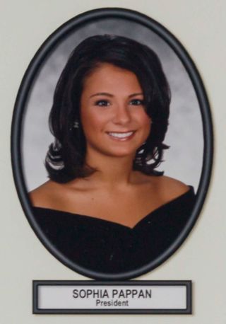 Delta Mu Chapter Composite Detail, Sophia Pappan, 2007-2008