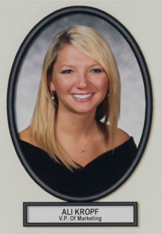 Delta Mu Chapter Composite Detail, Ali Kropf, 2007-2008