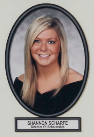 Delta Mu Chapter Composite Detail, Shannon Scharfe, 2007-2008