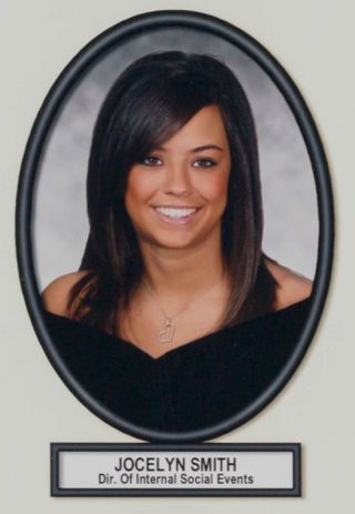 Delta Mu Chapter Composite Detail, Jocelyn Smith, 2007-2008