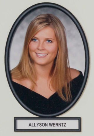 Delta Mu Chapter Composite Detail, Allyson Werntz, 2007-2008