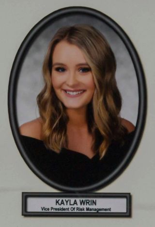 Delta Mu Chapter Composite Detail, Kayla Wrin, 2017-2018