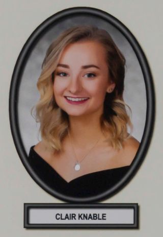 Delta Mu Chapter Composite Detail, Clair Knable, 2017-2018