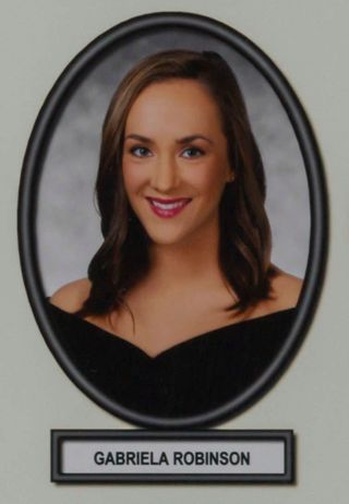 Delta Mu Chapter Composite Detail, Gabriela Robinson, 2017-2018