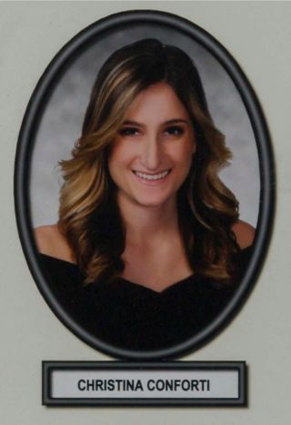 Delta Mu Chapter Composite Detail, Christina Conforti, 2017-2018