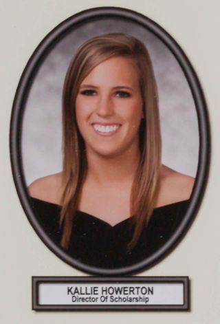 Delta Mu Chapter Composite Detail, Kallie Howerton, 2010-2011