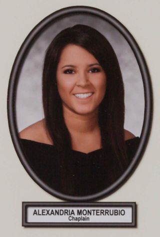 Delta Mu Chapter Composite Detail, Alexandria Monterrubio, 2010-2011