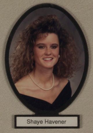 Delta Mu Chapter Composite Detail, Shaye Havener, 1992-1993