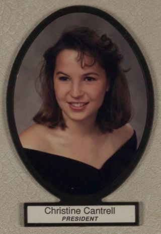 Delta Mu Chapter Composite Detail, Christine Cantrell, 1992-1993