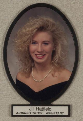 Delta Mu Chapter Composite Detail, Jill Hatfield, 1992-1993