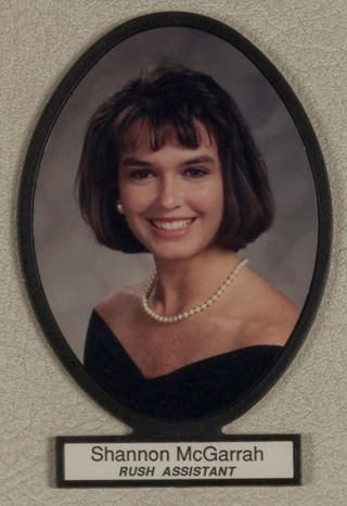 Delta Mu Chapter Composite Detail, Shannon McGarrah, 1992-1993