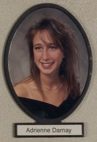 Delta Mu Chapter Composite Detail, Adrienne Darnay, 1992-1993