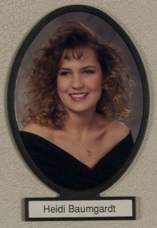 Delta Mu Chapter Composite Detail, Heidi Baumgardt, 1992-1993