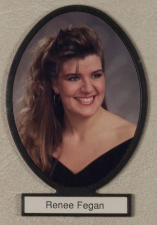 Delta Mu Chapter Composite Detail, Renee Fegan, 1992-1993