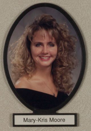 Delta Mu Chapter Composite Detail, Mary-Kris Moore, 1992-1993
