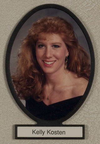Delta Mu Chapter Composite Detail, Kelly Kosten, 1992-1993
