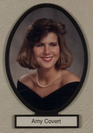Delta Mu Chapter Composite Detail, Amy Covert, 1992-1993