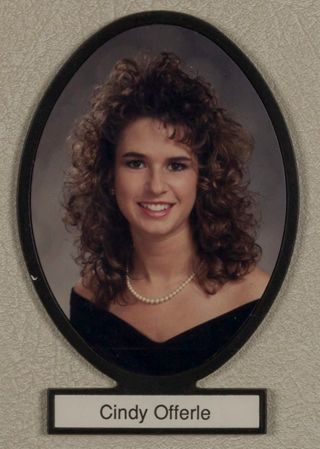 Delta Mu Chapter Composite Detail, Cindy Offerle, 1992-1993