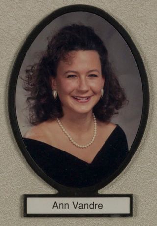 Delta Mu Chapter Composite Detail, Ann Vandre, 1992-1993
