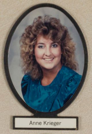 Delta Mu Chapter Composite Detail, Anne Krieger, 1986-1987