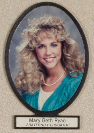 Delta Mu Chapter Composite Detail, Mary Beth Ryan, 1986-1987