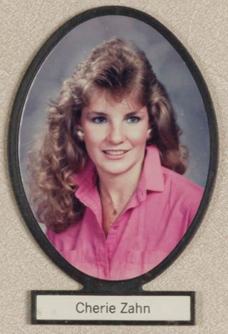 Delta Mu Chapter Composite Detail, Cherie Zahn, 1986-1987