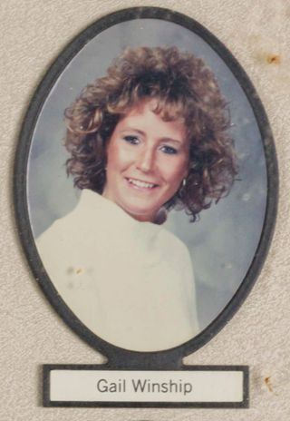 Delta Mu Chapter Composite Detail, Gail Winship, 1986-1987