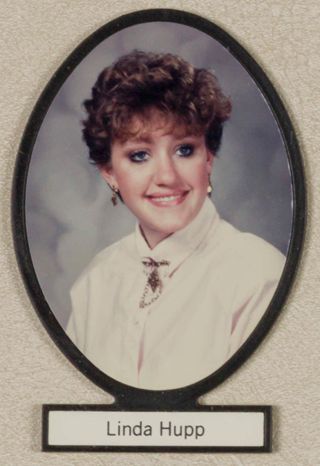 Delta Mu Chapter Composite Detail, Linda Hupp, 1986-1987