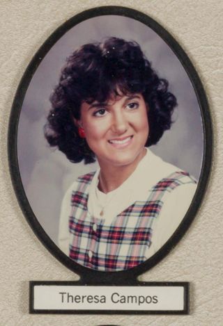 Delta Mu Chapter Composite Detail, Theresa Campos, 1986-1987