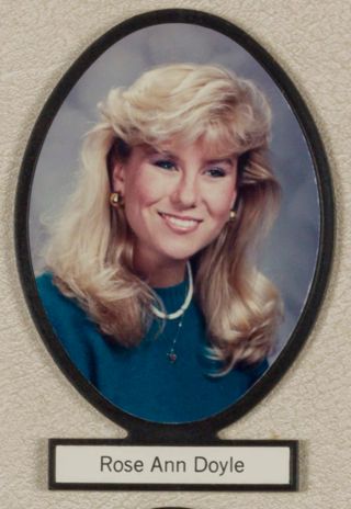 Delta Mu Chapter Composite Detail, Rose Ann Doyle, 1986-1987