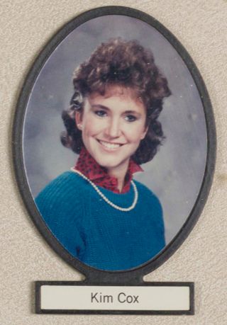 Delta Mu Chapter Composite Detail, Kim Cox, 1986-1987