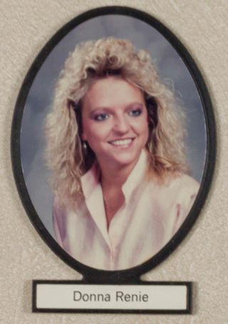 Delta Mu Chapter Composite Detail, Donna Renie, 1986-1987