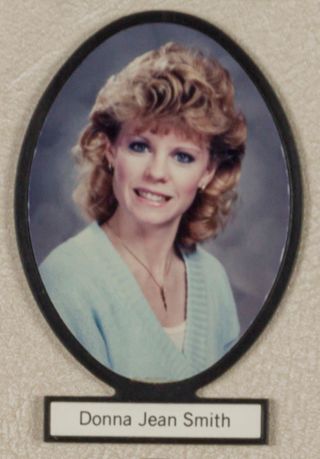 Delta Mu Chapter Composite Detail, Donna Jean Smith, 1986-1987