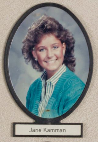 Delta Mu Chapter Composite Detail, Jane Kamman, 1986-1987