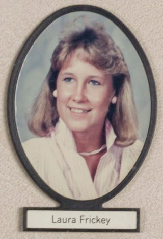 Delta Mu Chapter Composite Detail, Laura Frickey, 1986-1987