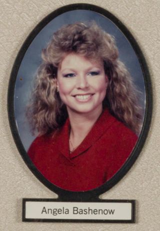 Delta Mu Chapter Composite Detail, Angela Bashenow, 1986-1987