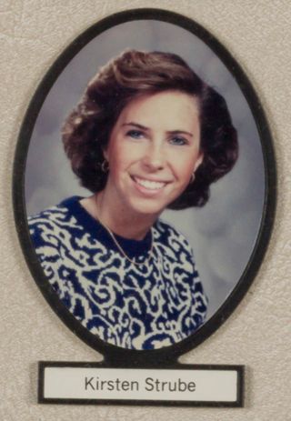 Delta Mu Chapter Composite Detail, Kirsten Strube, 1986-1987