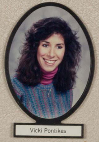 Delta Mu Chapter Composite Detail, Vicki Pontikes, 1986-1987