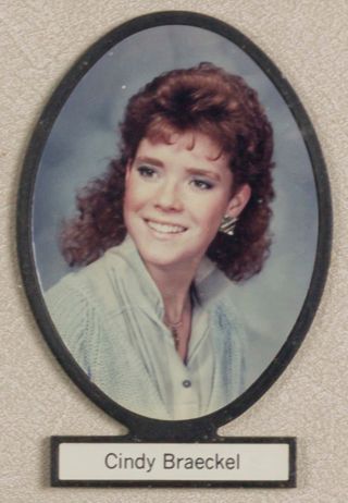 Delta Mu Chapter Composite Detail, Cindy Braeckel, 1986-1987