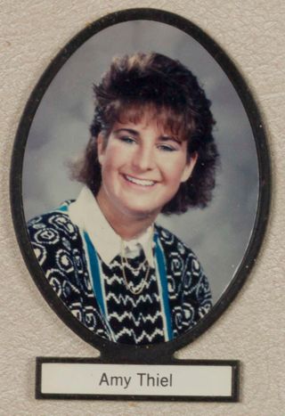 Delta Mu Chapter Composite Detail, Amy Thiel, 1986-1987